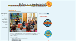 Desktop Screenshot of portlandearlylearning.com